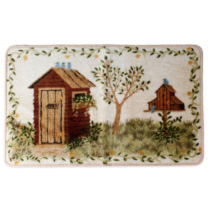 Outhouses Bath Rug Bed Bath Beyond