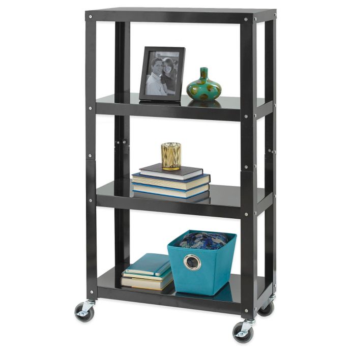 Studio 3B™ 4Tier Metal Shelving in Black Bed Bath & Beyond