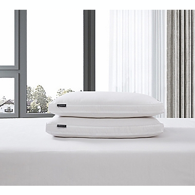Beautyrest&reg; Cotton/Tencel&reg; Blend Feather Down Bed Pillows (Set of 2). View a larger version of this product image.