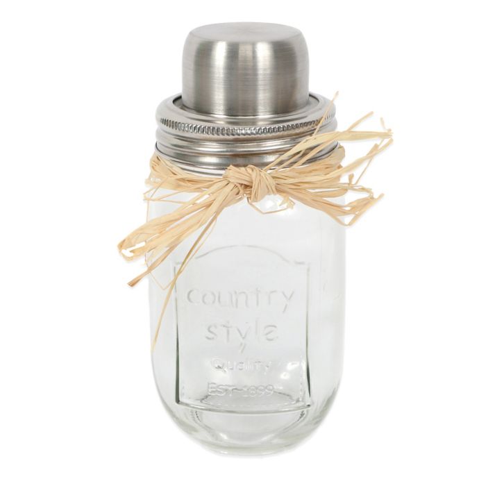 Glass Mason Jar Cocktail Shaker Bed Bath & Beyond