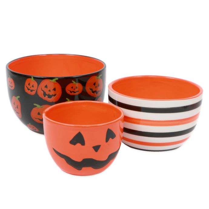 Halloween Nesting Bowls (Set of 3) Bed Bath and Beyond Canada