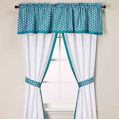 Anthology&trade; Kaya 84-Inch Window Curtain Panel Pair in Blue. View a larger version of this product image.