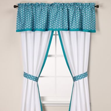 Anthology&trade; Kaya 84-Inch Window Curtain Panel Pair in Blue. View a larger version of this product image.