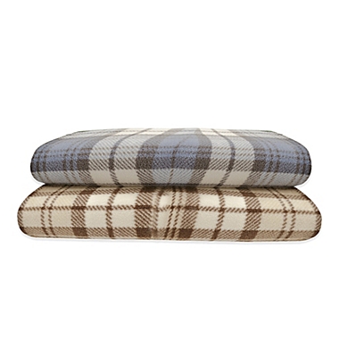True North by Sleep Philosophy Plaid Microfleece Sheet Set. View a larger version of this product image.