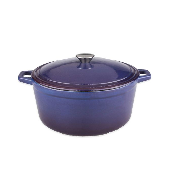 BergHOFF® Neo 5 qt. Cast Iron Covered Casserole | Bed Bath and Beyond ...