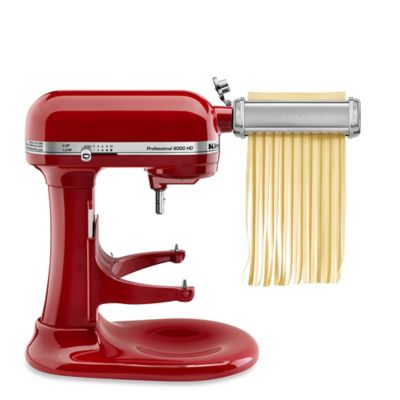 making pasta with kitchenaid pasta attachment