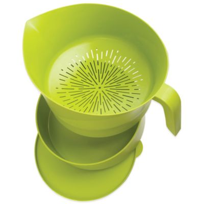 plastic colander with lid