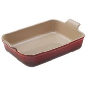 Le Creuset&reg; Heritage 7.5-Inch x 10.25-Inch Rectangular Baking Dish in Cherry