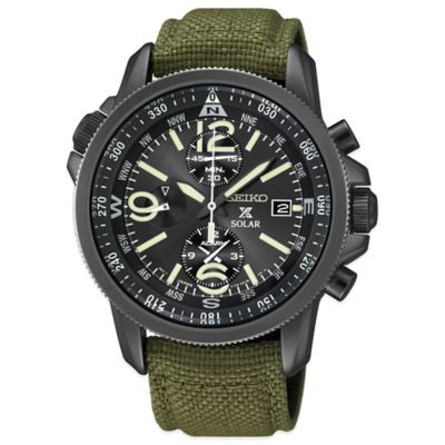 seiko prospex analog stainless steel solar powered watch