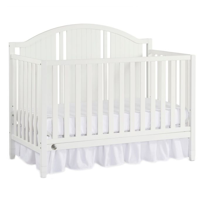 Fisher Price Caitlin 4 In 1 Convertible Crib In Snow White