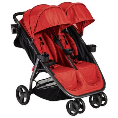 combi double stroller fold n go