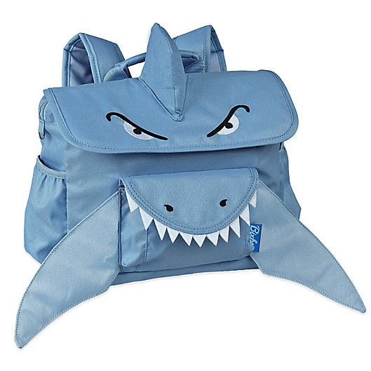 Alternate image 1 for Bixbee Animal Pack Shark Backpack in Blue