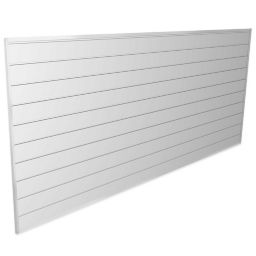 Proslat 8-Foot x 4-Foot Wall Panel Kit in White