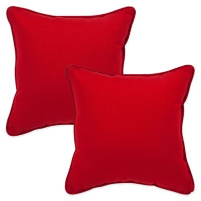 Pompeii Red Oblong Throw Pillow Set Of, Pompeii Outdoor Furniture
