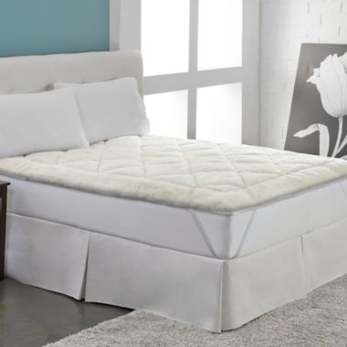 Therapedic Cool Wool Reversible Mattress Topper | Bed Bath & Beyond