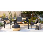 Korra 4-Piece Outdoor Patio Conversation Set
