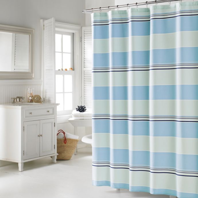 nautica patchwork shower curtain