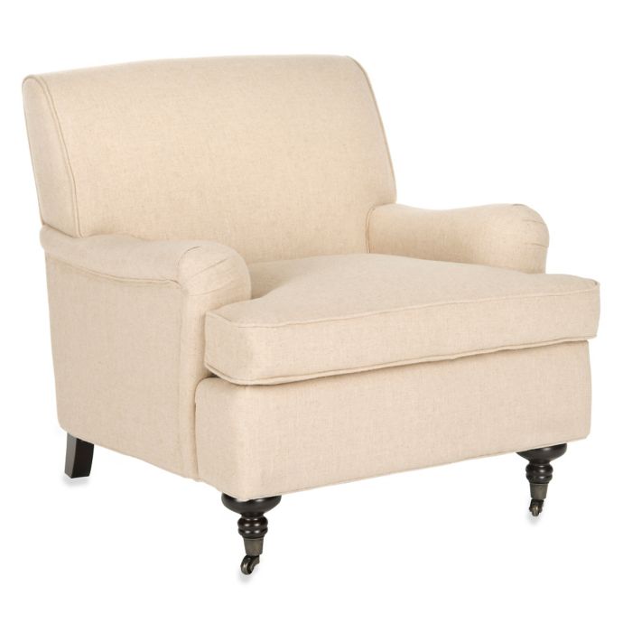 Safavieh Chloe Club Chair In Hemp Bed Bath Beyond