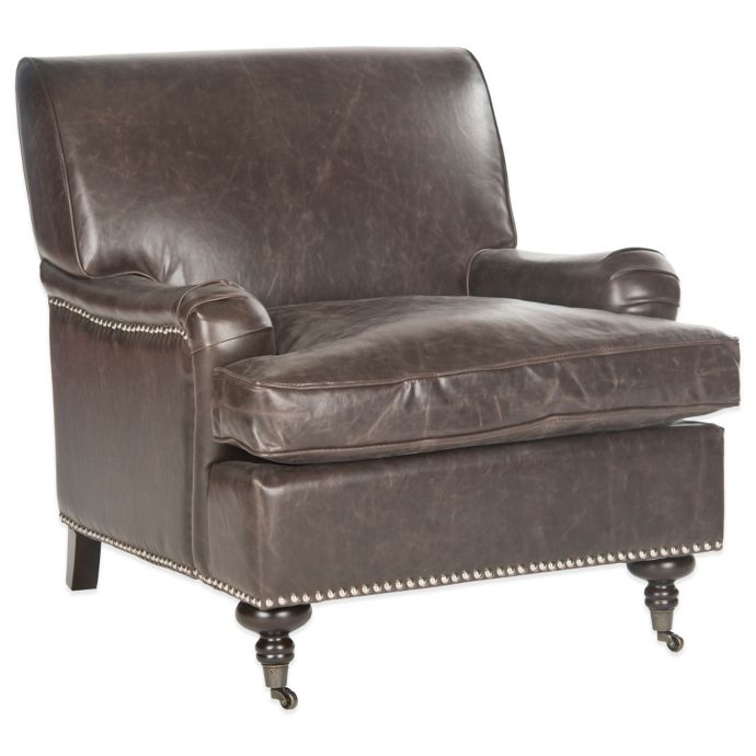 Safavieh Chloe Club Chair In Brown Bed Bath Beyond