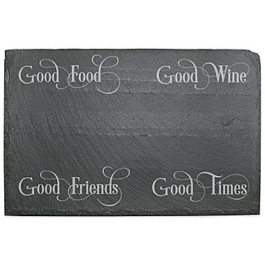 &quot;Good Friends&quot; Slate Server. View a larger version of this product image.