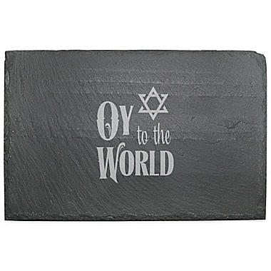 &quot;Oy to the World&quot; Slate Server. View a larger version of this product image.