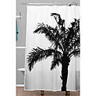 Alternate image 1 for Deny Designs Deb Haugen Shower Curtain in Black and White