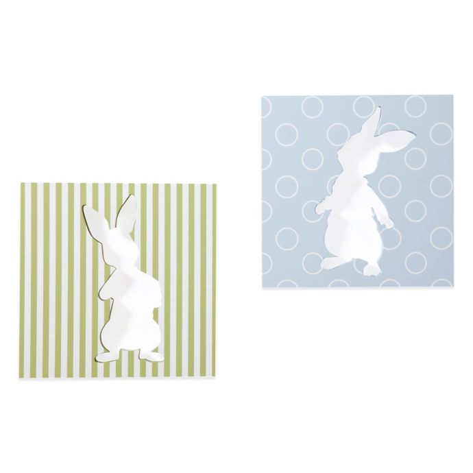 Lambs Ivy Peter Rabbit Wall Art Set Of 2 Buybuy Baby