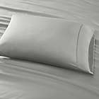 Alternate image 3 for Sleep Philosophy Liquid Cotton Full Sheet Set in Silver