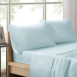 Sleep Philosophy Liquid Cotton Standard Pillowcase in Seafoam