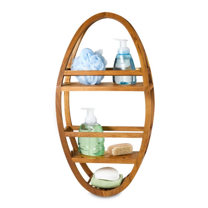 Teak Shower Caddy™ Bed Bath and Beyond Canada