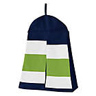 Alternate image 3 for Sweet Jojo Designs Navy and Lime Stripe Crib Bedding Collection