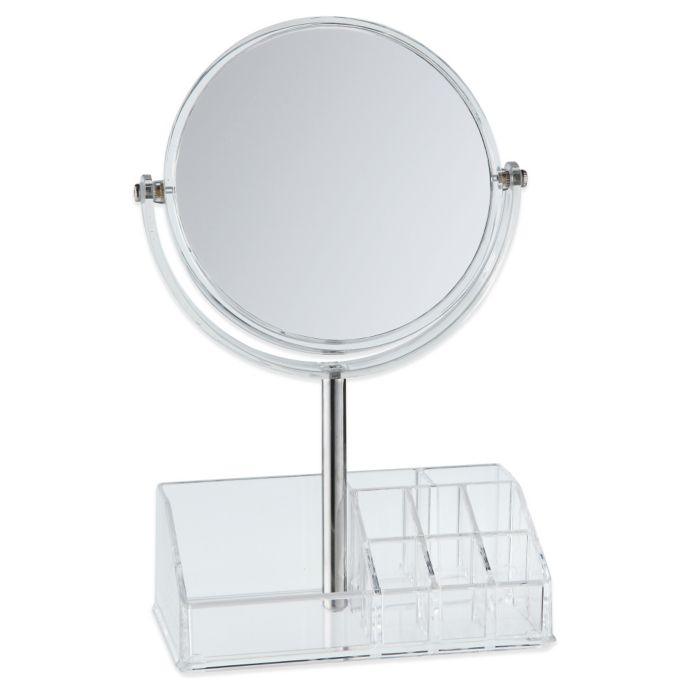 Taymor® 1x/5x Round Storage Vanity Mirror Bed Bath & Beyond