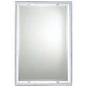 Norton 32-Inch x 22-Inch Mirror with Polished Chrome Finish
