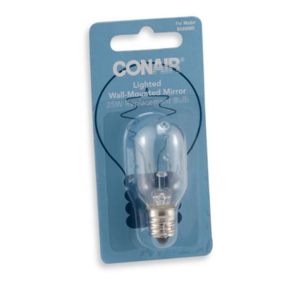 Illuminated Mirror Replacement Bulb, How To Change Bulb In Conair Mirror