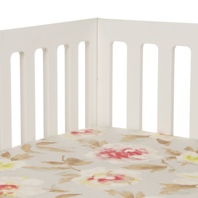 Glenna Jean Harper Floral Fitted Crib Sheet Buybuy Baby