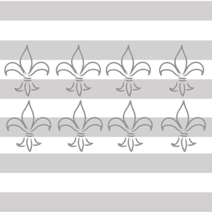 Glenna Jean Heaven Sent Fleur De Lis Wall Decals Set Of 8