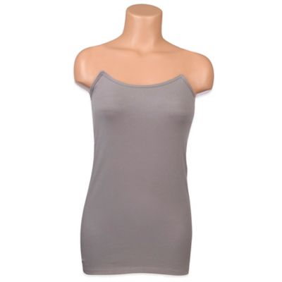 Undercover Mama&trade; Size Small Strapless Nursing Tank in Grey