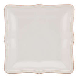 Lenox® French Perle Bead Square Dinner Plate in White