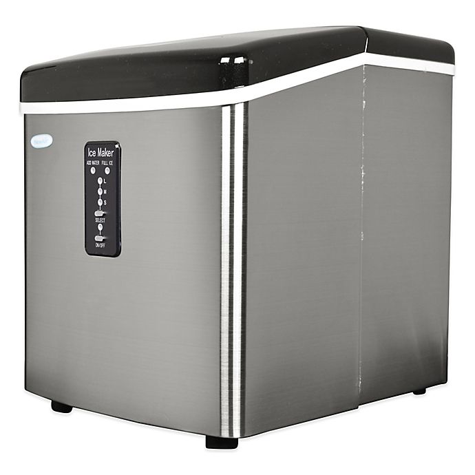 Newair Portable Countertop Ice Maker 28 Lb In Stainless Steel