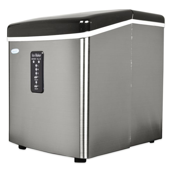 Newair Portable Countertop Ice Maker 28 Lb In Stainless Steel