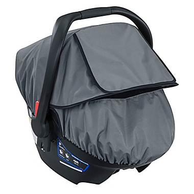 Britax&reg; B-Covered All-Weather Car Seat Cover in Grey. View a larger version of this product image.