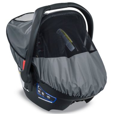Britax&reg; B-Covered All-Weather Car Seat Cover in Grey. View a larger version of this product image.