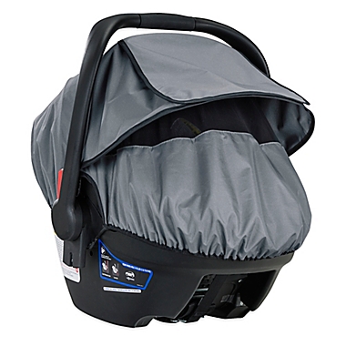 Britax&reg; B-Covered All-Weather Car Seat Cover in Grey. View a larger version of this product image.
