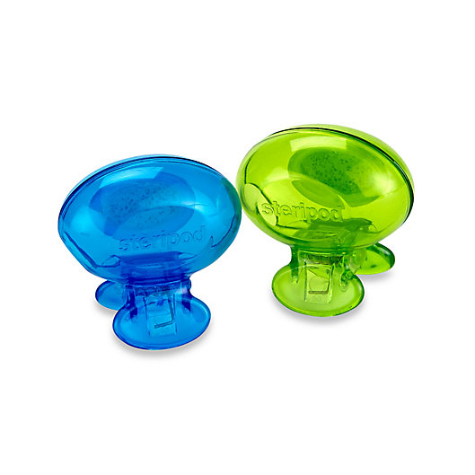 Alternate image 1 for Steripod® Clip-On Toothbrush Protectors (Set of 2)