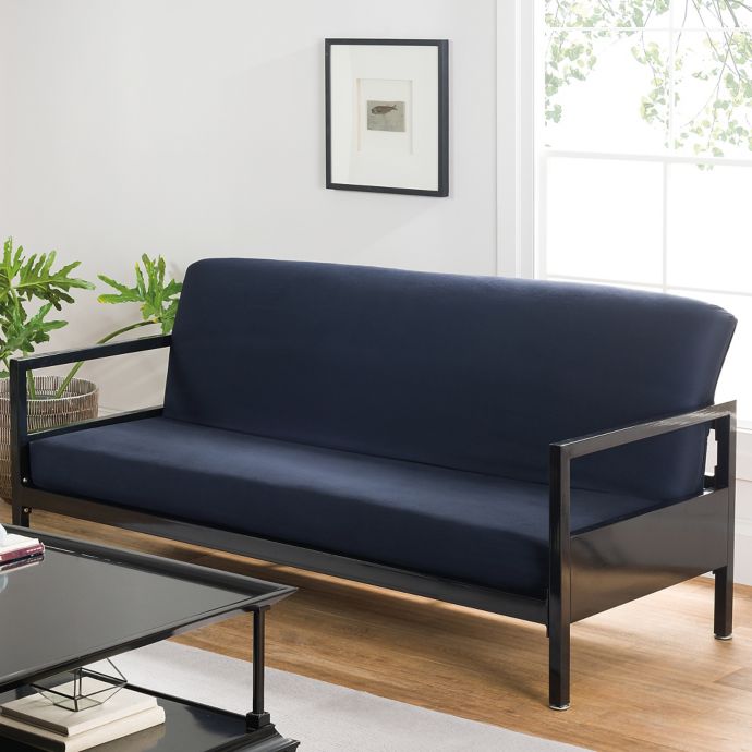Loft NY Cotton Rich Futon Cover in Navy Bed Bath & Beyond