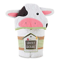 Baby Aspen Utterly Adorable Cow Hooded Spa Towel