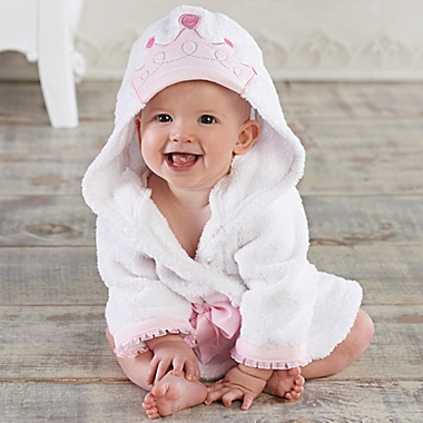 MODERN BABY Bath Robe for Boys & Girls Infant & Newborn 0-9 Months Cute Hooded Baby Bathrobe One Size Ultra Soft Feel 