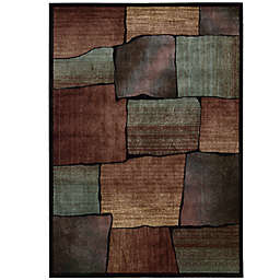 Nourison Expressions Squares Area Rug in Multicolor