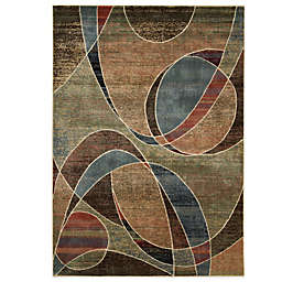 Nourison Expressions Abstract Area Rug in Multicolor