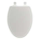 Alternate image 0 for Mayfair Elongated Molded Wood Whisper Close&reg; Toilet Seat in White